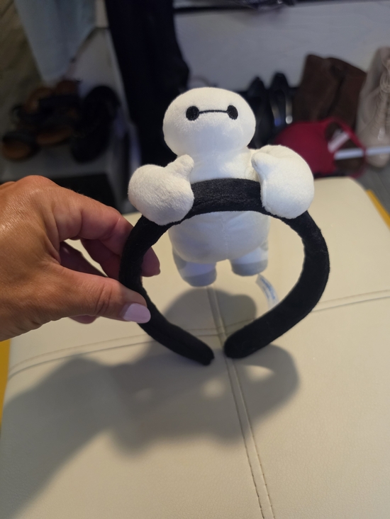Disney Other - Tokyo Disney Plush Baymax Headband in White and Black
